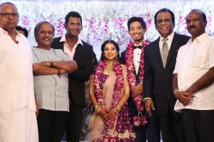 Actor Vishal's sister Aishwarya marriage