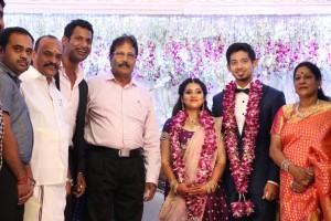 Actor Vishal's sister Aishwarya marriage