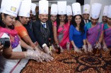 Aishwarya Menon and Vijitha Ganesan @ Hotel Ambika's cake mixing festival