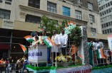 Anna Hazare and Sarath Kumar at Americas largest India Day parade