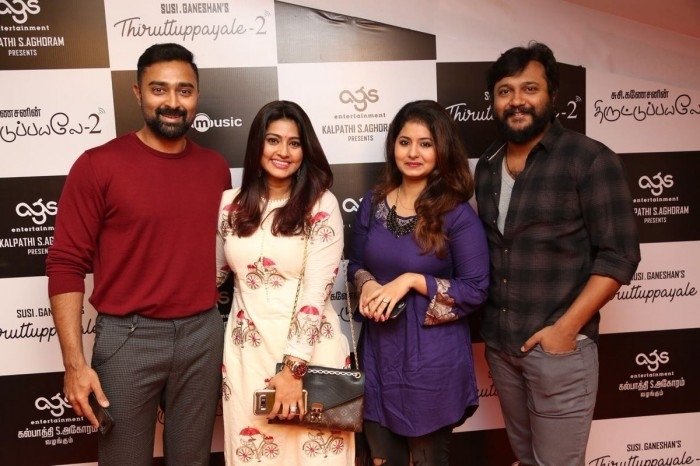 Celebrities At Thiruttuppayale 2 Redcarpet Premiere Show