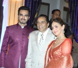 Celebs At Ahana Deol And Vaibhav Vohra Sangeet Ceremony 