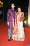 Celebs At Ahana Deol And Vaibhav Vohra Sangeet Ceremony 