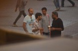 Dhanush and Akshara Haasan in the sets of Balki's untitled movie