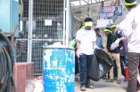 Volunteers of Dr. MGR University, Maduravoyal in Swachch Bharath 2014 Campaign