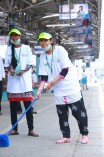 Volunteers of Dr. MGR University, Maduravoyal in Swachch Bharath 2014 Campaign