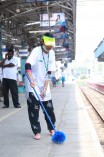 Volunteers of Dr. MGR University, Maduravoyal in Swachch Bharath 2014 Campaign