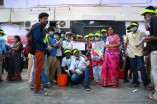 Volunteers of Dr. MGR University, Maduravoyal in Swachch Bharath 2014 Campaign