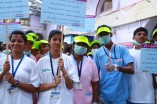 Volunteers of Dr. MGR University, Maduravoyal in Swachch Bharath 2014 Campaign