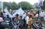 FEFSI Procession to meet Tamil Nadu Chief Minister