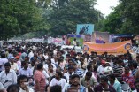 FEFSI Procession to meet Tamil Nadu Chief Minister