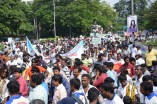 FEFSI Procession to meet Tamil Nadu Chief Minister