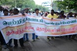 FEFSI Procession to meet Tamil Nadu Chief Minister