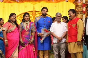 FEFSI Vijayan Master's Son Wedding reception Photos