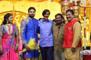 FEFSI Vijayan Master's Son Wedding reception Photos