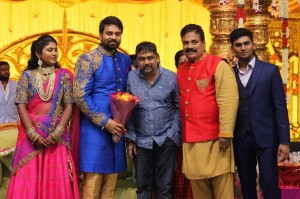 FEFSI Vijayan Master's Son Wedding reception Photos