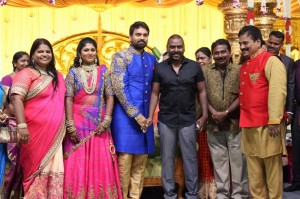 FEFSI Vijayan Master's Son Wedding reception Photos