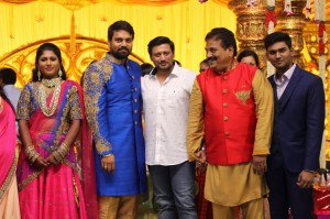 FEFSI Vijayan Master's Son Wedding reception Photos