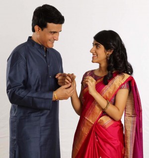Ganguly's First Photoshoot Ever With His Daughter Sana Ganguly