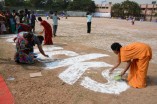 Gayathri at Horlicks Kolam Festival