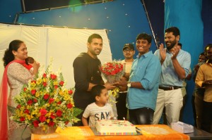 Gulebagavali Team Celebrates Choreographer Jani Master Birthday