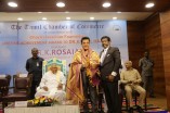 Hon'ble Governor Dr. Rosaiah felicitates Padma Bhushan Dr. Kamal Haasan