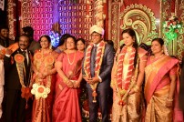 H.vasanth kumar son Marriage Reception
