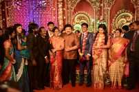 H.vasanth kumar son Marriage Reception