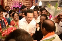 H.vasanth kumar son Marriage Reception