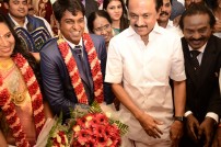 H.vasanth kumar son Marriage Reception