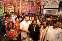 H.vasanth kumar son Marriage Reception