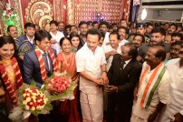 H.vasanth kumar son Marriage Reception