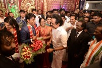 H.vasanth kumar son Marriage Reception