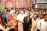 H.vasanth kumar son Marriage Reception