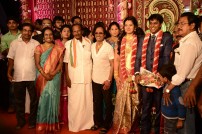 H.vasanth kumar son Marriage Reception