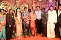 H.vasanth kumar son Marriage Reception