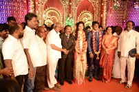 H.vasanth kumar son Marriage Reception