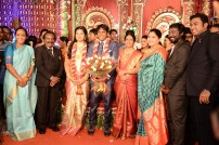 H.vasanth kumar son Marriage Reception