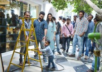 Janatha Garage - On Sets