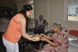 Kajal celebrates her birthday at an Old Age Home