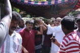 Last Respects To Director Rama Narayanan Set 2