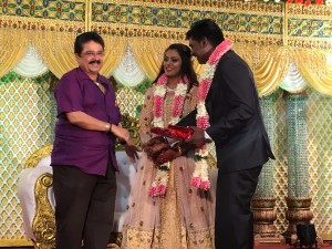 Metro Director Anandha Krishnan marriage reception stills