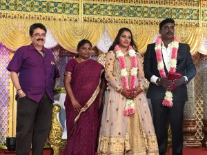 Metro Director Anandha Krishnan marriage reception stills