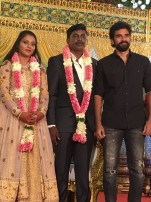 Metro Director Anandha Krishnan marriage reception stills