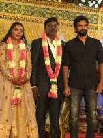 Metro Director Anandha Krishnan marriage reception stills