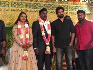 Metro Director Anandha Krishnan marriage reception stills