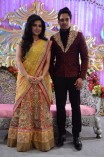 Mr and Mrs Bharath at Their Wedding Reception