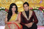 Mr and Mrs Bharath at Their Wedding Reception