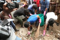 Nadigar Sangam Cleans Chennai