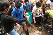 Nadigar Sangam Cleans Chennai